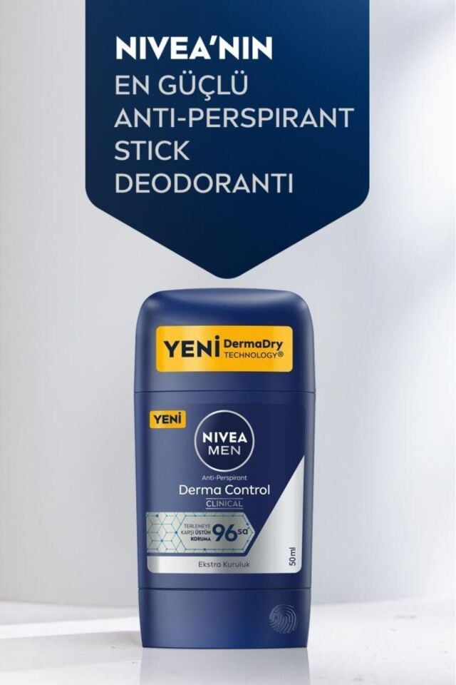 NIVEA MEN STICK DERMA CONTROL CLINICAL 50 ML