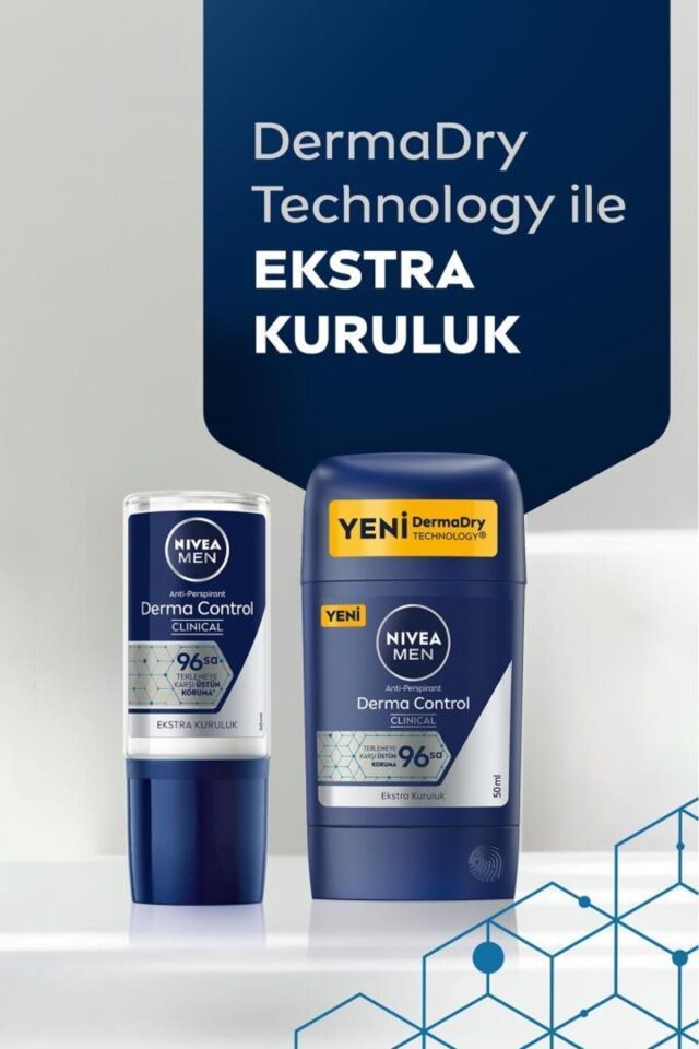 NIVEA MEN STICK DERMA CONTROL CLINICAL 50 ML