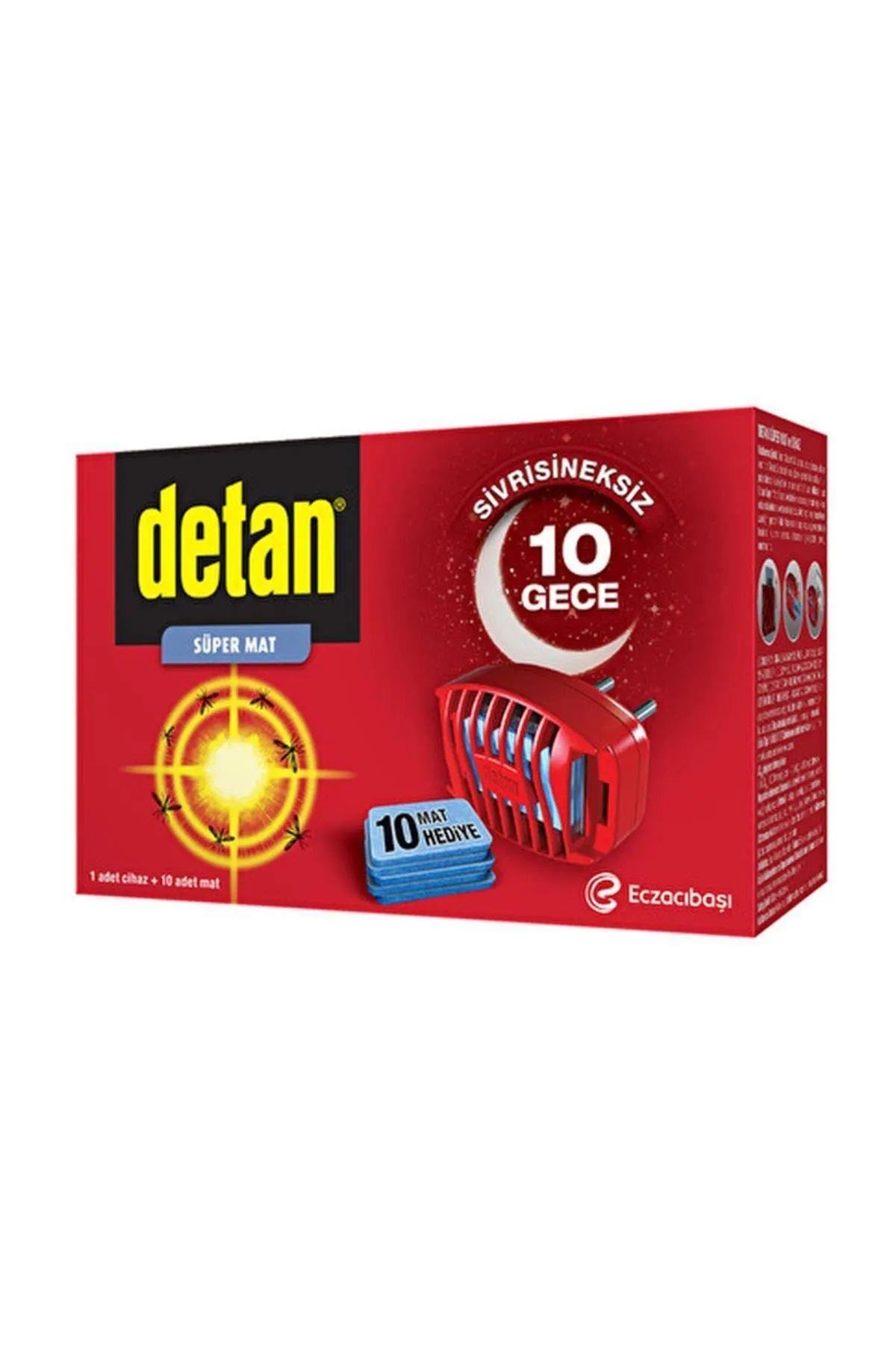 DETAN SÜPER MAT CİHAZ + YEDEK 10 lu