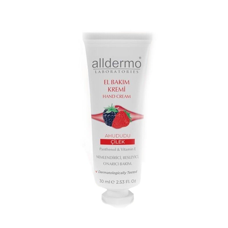 ALLDERMO EL KREMİ AHUDUDU ÇİLEK 30 ML