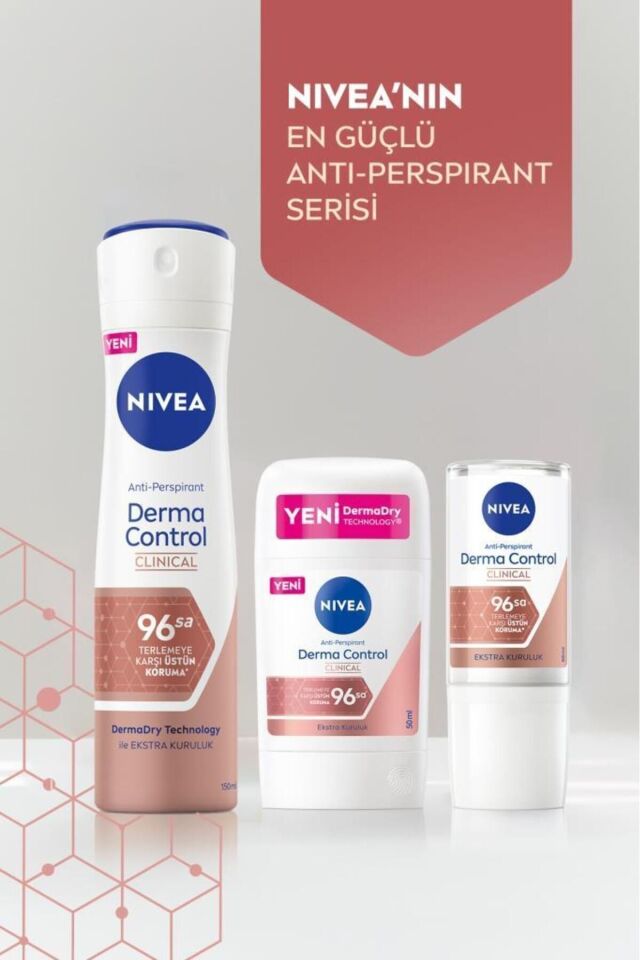 NIVEA WOMEN STICK DERMA CONTROL CLINICAL 50 ML