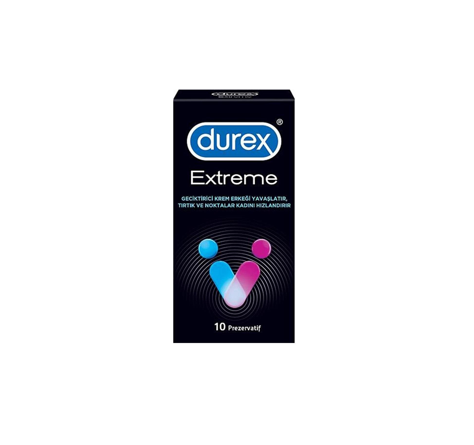 DUREX PREZERVATİF EXTREME 10 LU