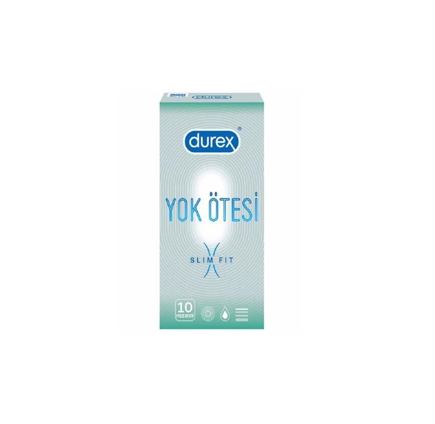 DUREX YOK ÖTESİ SLİM FİT PREZERVATİF 10 LU