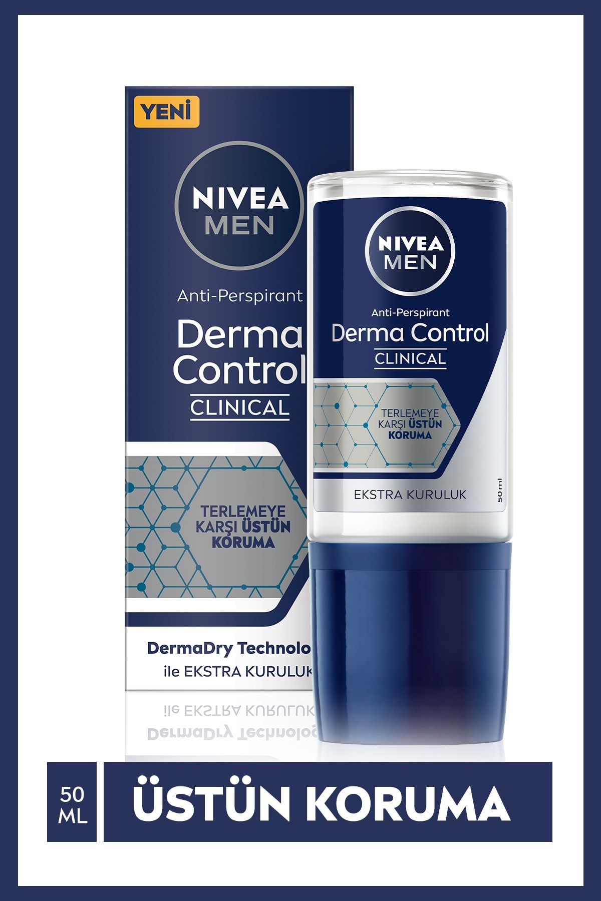 NİVEA MEN DERMA CONTROL CLİNİCAL ERKEK ROLL-ON 50 ML