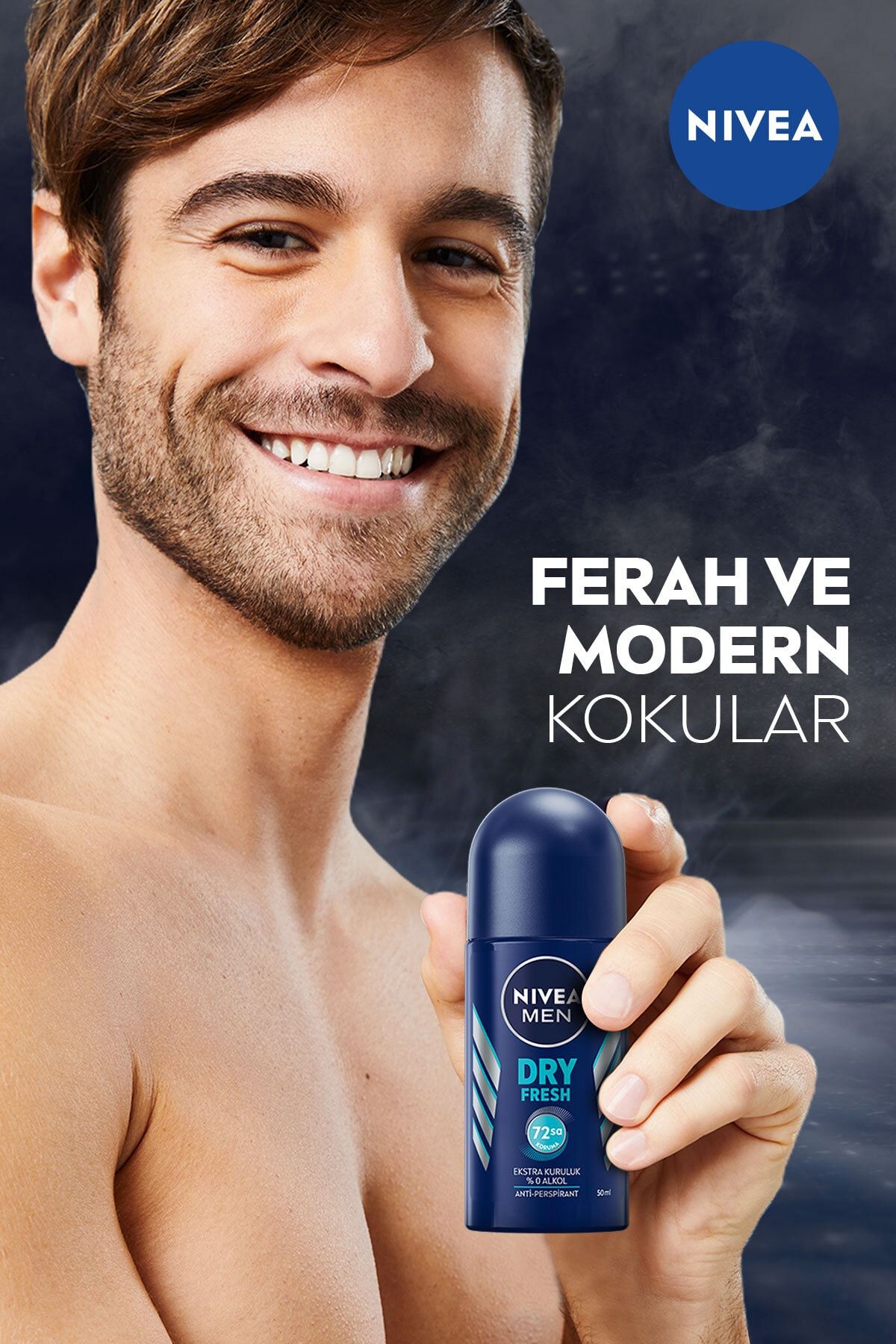 NIVEA ROLLON DRY FRESH ERKEK 50ML