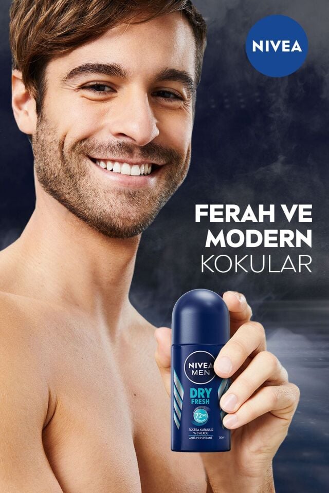 NIVEA ROLLON DRY FRESH ERKEK 50ML