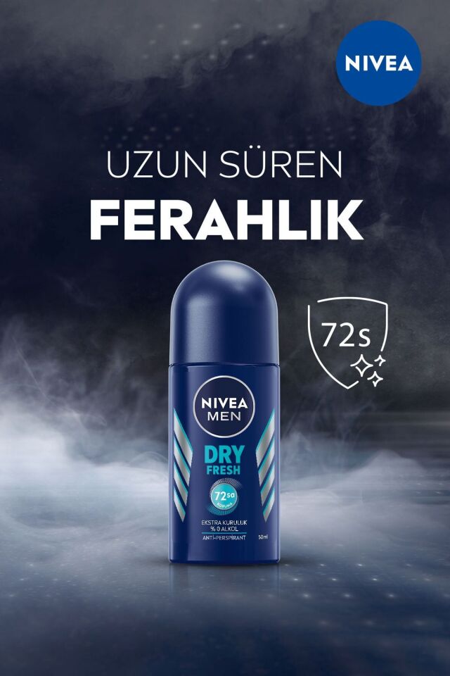 NIVEA ROLLON DRY FRESH ERKEK 50ML