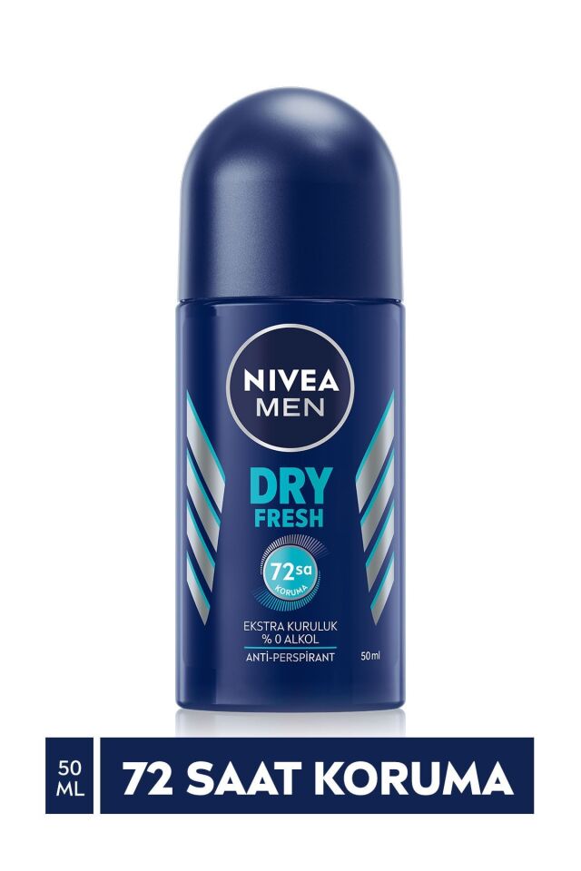 NIVEA ROLLON DRY FRESH ERKEK 50ML