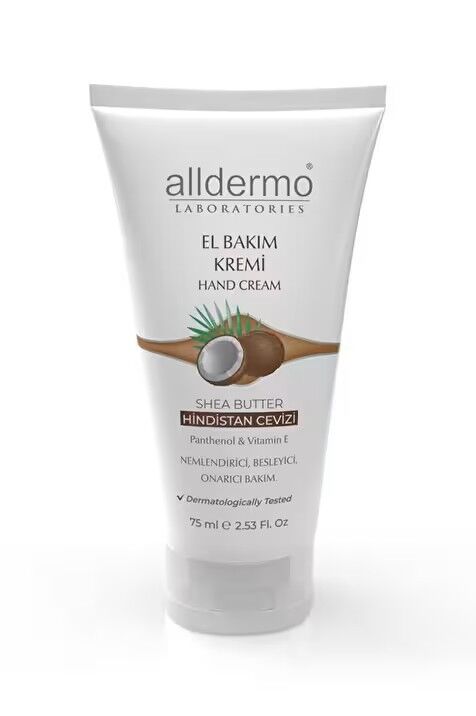 ALLDERMO HİNDİSTAN CEVİZLİ EL BAKIM KREMİ 75 ML