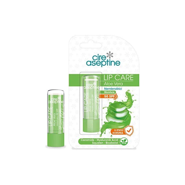 CİRE ASEPTİNEALOE VERA SPF 20 DUDAK BAKIM KREMİ 4.5 G