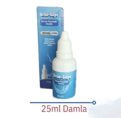BRON-SEPT SERUM FİZYOLOJİK DAMLA 25 ML