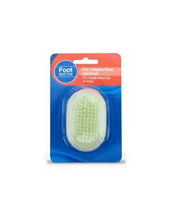 FOOT DOCTOR 2'Sİ 1 ARADA POMZA TAŞI VE FIRÇASI FD047