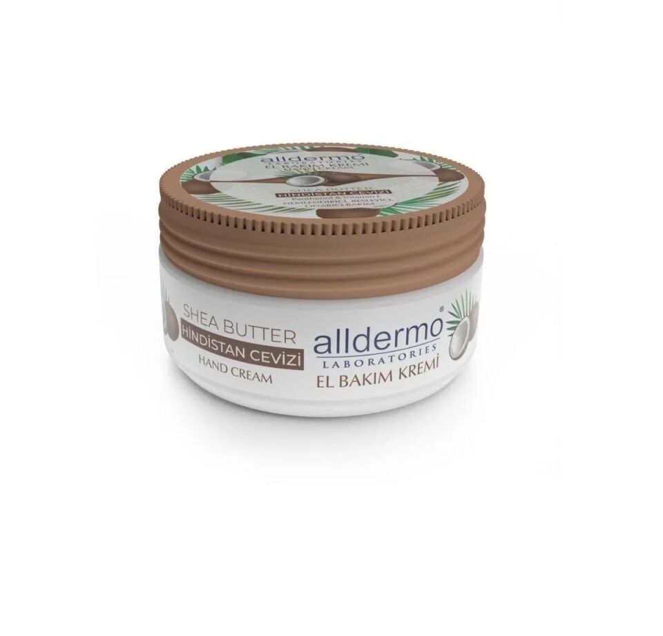 ALLDERMO EL BAKIM KREMİ HİNDİSTAN CEVİZİ SHEA BUTTER 150 ML
