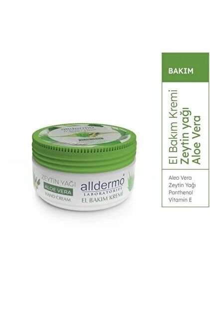 ALLDERMO EL KREMİ ALOE VERA ZEYTİNYAĞI 150 ML