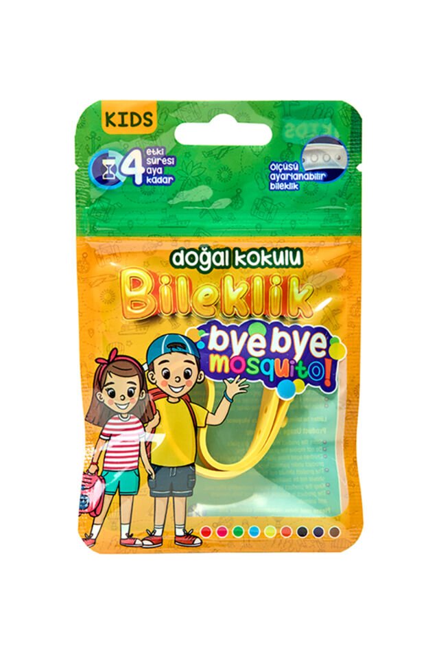 BYE BYE SİVRİSİNEK KOVUCU BİLEKLİK ÇOCUK