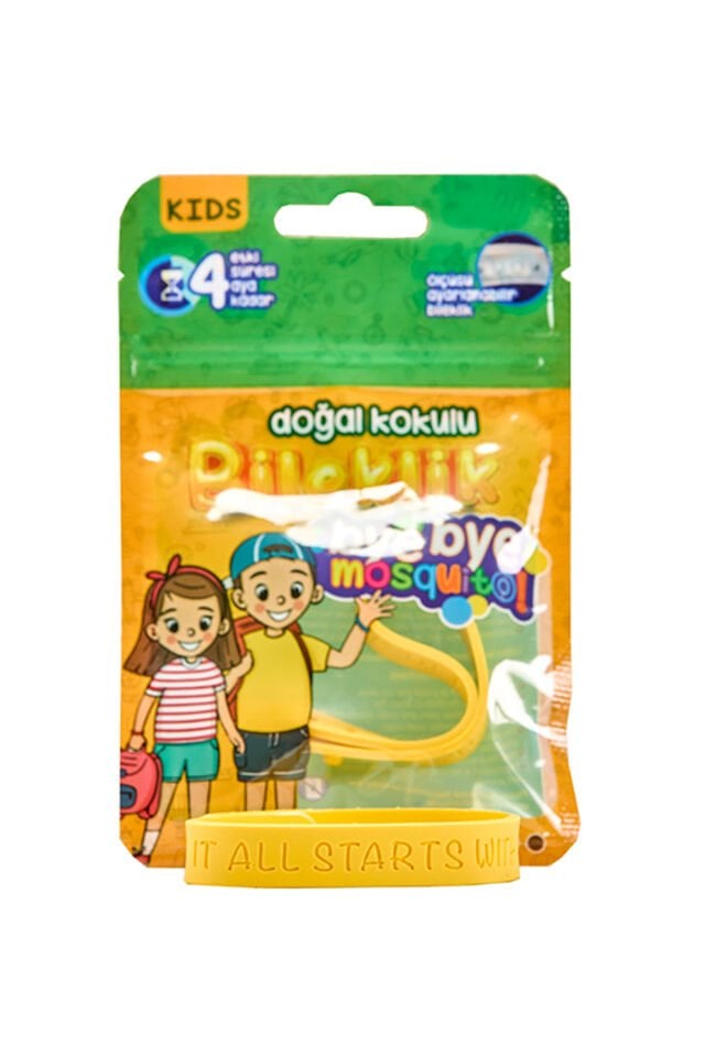 BYE BYE SİVRİSİNEK KOVUCU BİLEKLİK ÇOCUK