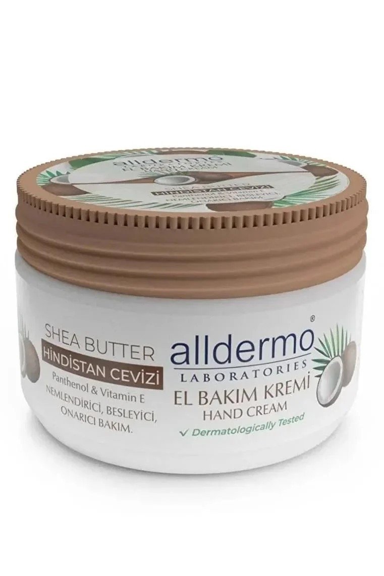 ALLDERMO EL KREMİ SHEA BUTTER HİNDİSTAN CEVİZİ 250 ML