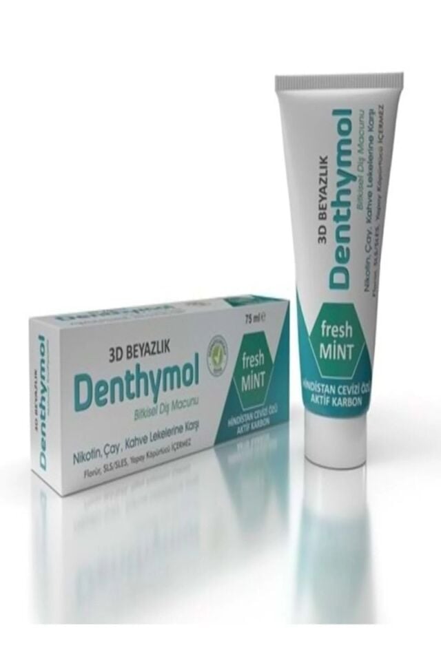 DENTHYMOL BİTKİSEL 3D BEYAZLIK DİŞ MACUNU 75 ML