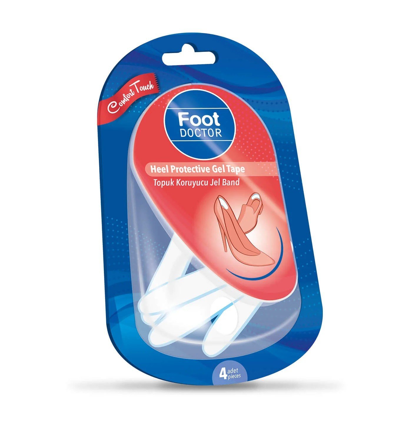 FOOT DOCTOR TOPUK KORUYUCU JEL BAND 4'LÜ