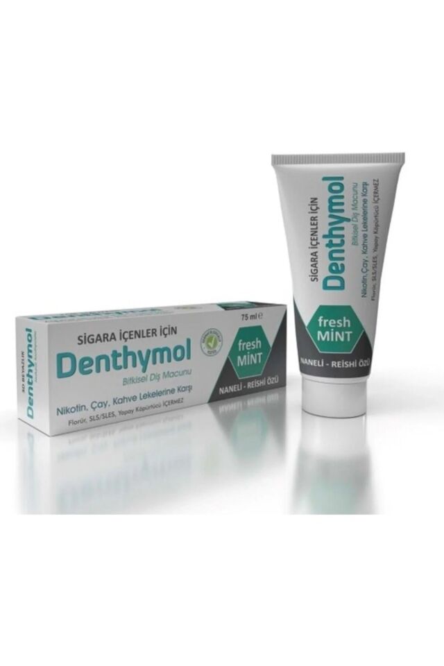 DENTHYMOL BİTKİSEL SİGARA İÇENLER İÇİN DİŞ MACUNU 75 ML