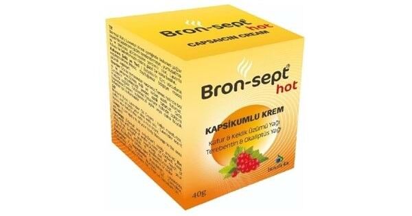 BRON-SEPT HOT KAPSİKUMLU MERHEM 40 GR