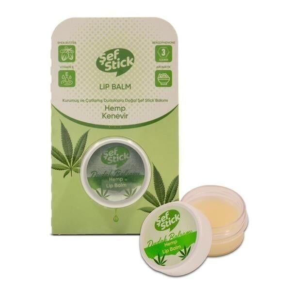 ŞEF STİCK LİP KAVANOZ KENEVİR 10 ML