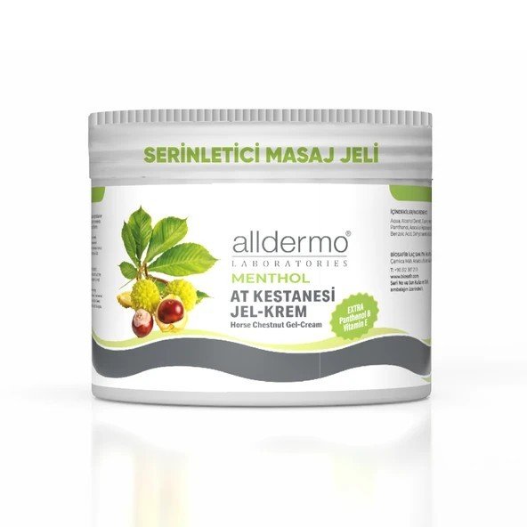 ALLDERMO AT KESTANESİ SERİNLETİCİ JEL KREM 250 ML