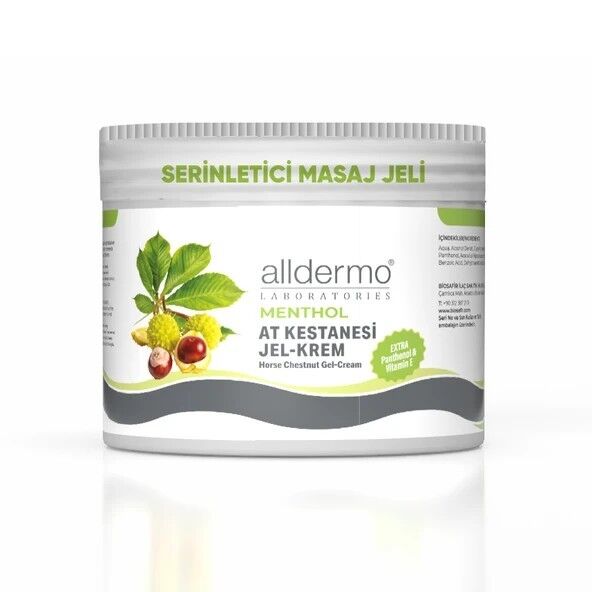 ALLDERMO AT KESTANESİ SERİNLETİCİ JEL KREM 250 ML