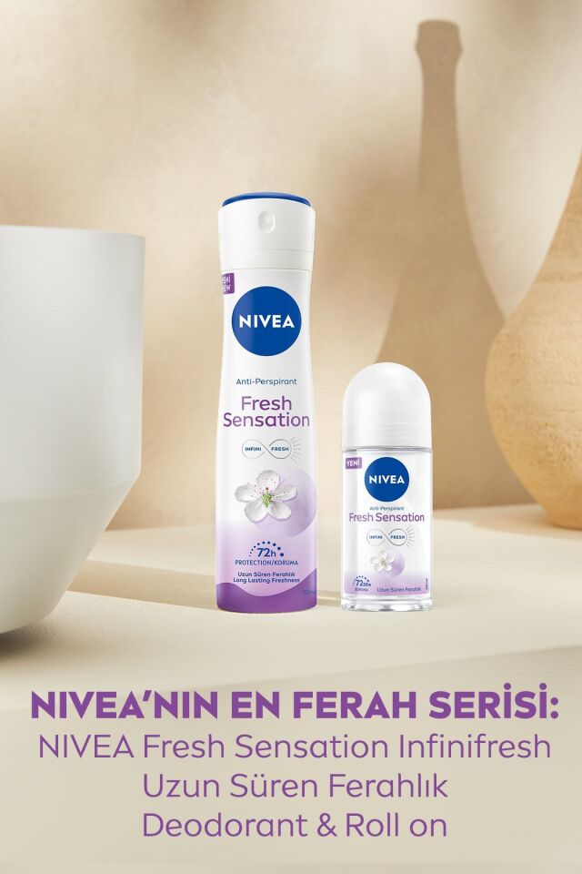NIVEA DEODORANT BAYAN SPREY FRESH SENSATION 150 ML