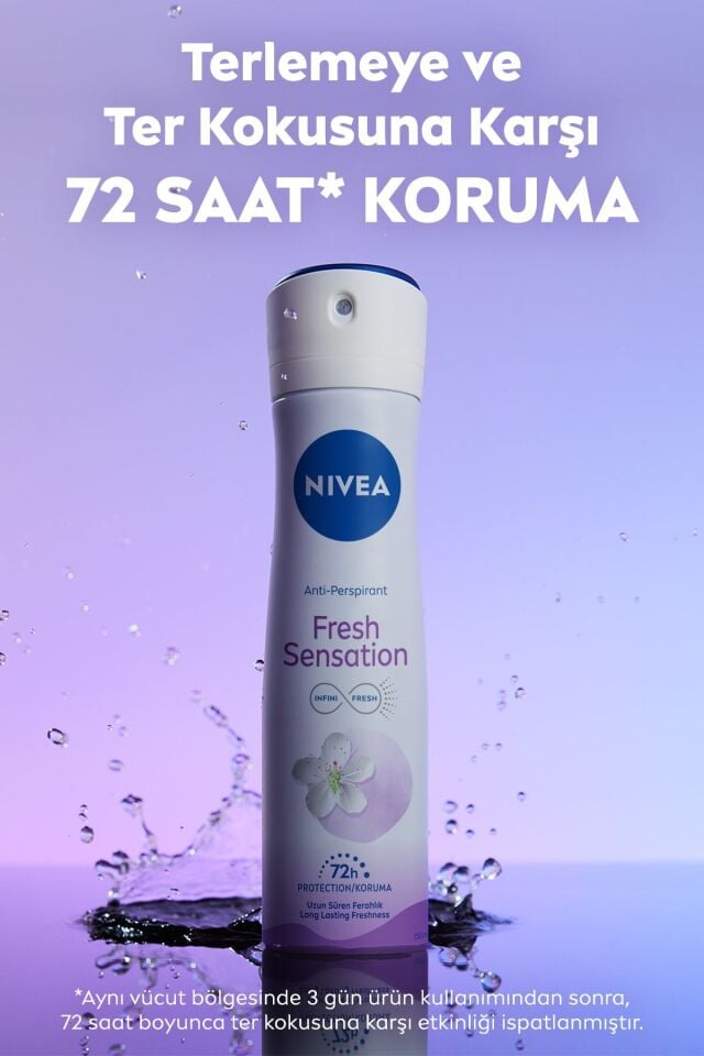 NIVEA DEODORANT BAYAN SPREY FRESH SENSATION 150 ML