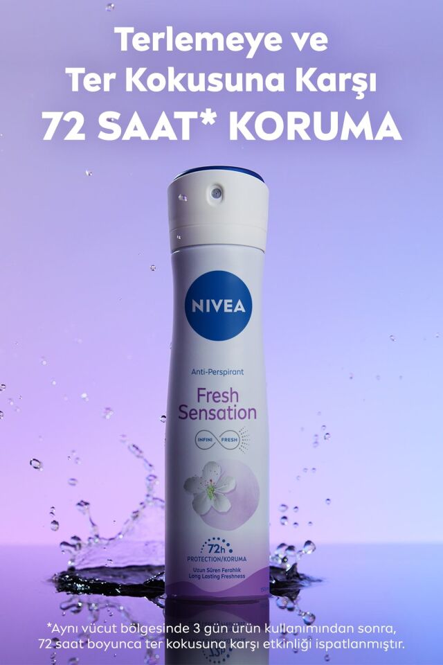 NIVEA DEODORANT BAYAN SPREY FRESH SENSATION 150 ML