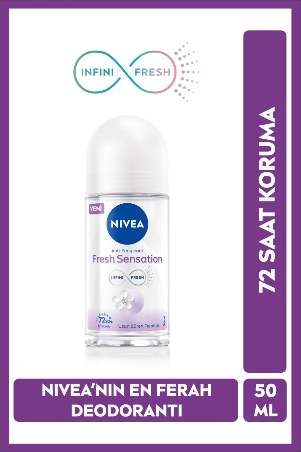 NIVEA ROLL ON BAYAN FRESH SENSATION 50 ML