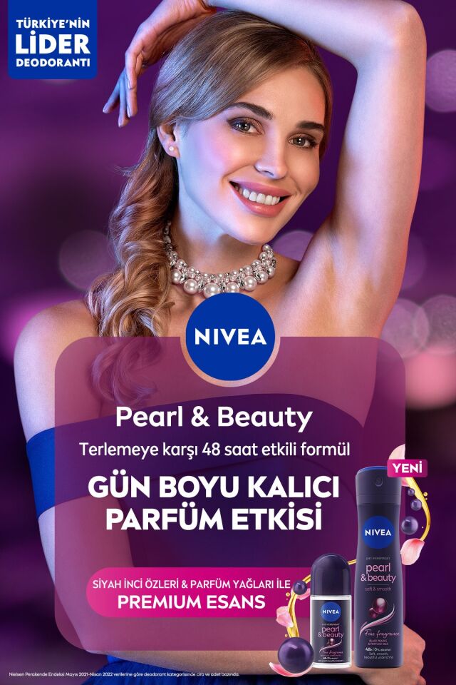 NIVEA ROLL ON BAYAN PEARL&BEAUTY 50 ML