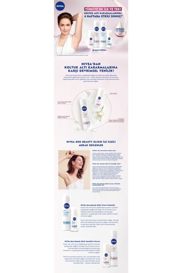 NIVEA ROLL ON BAYAN BEAUTY ELIXIR INVISIBLE 40 ML