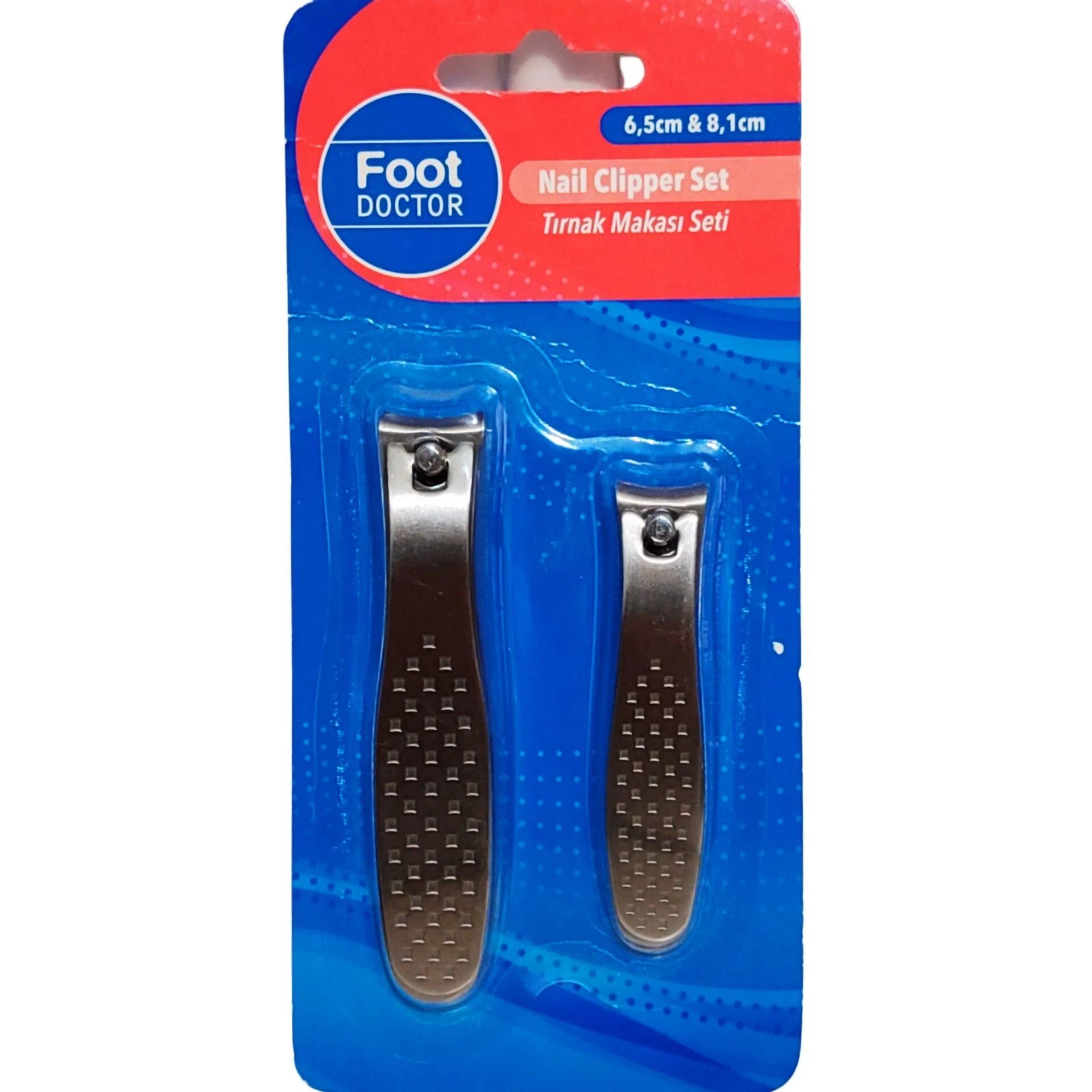 FOOT DOCTOR TIRNAK MAKASI 2'Lİ SET 6,5CM VE 8,1 CM