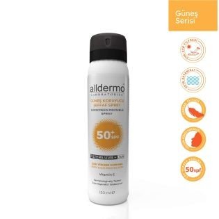 ALLDERMO GÜNEŞ KORUYUCU MİLK SPREY SPF30 200 ML