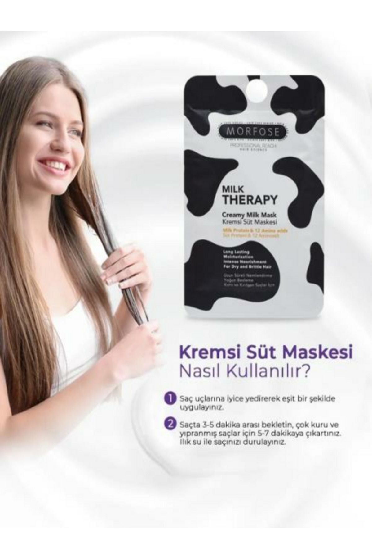 MORFOSE SAÇ MASKESİ MILK THERAPY 25 ML