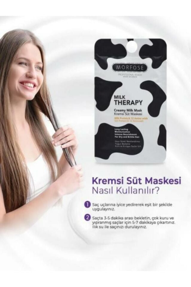 MORFOSE SAÇ MASKESİ MILK THERAPY 25 ML