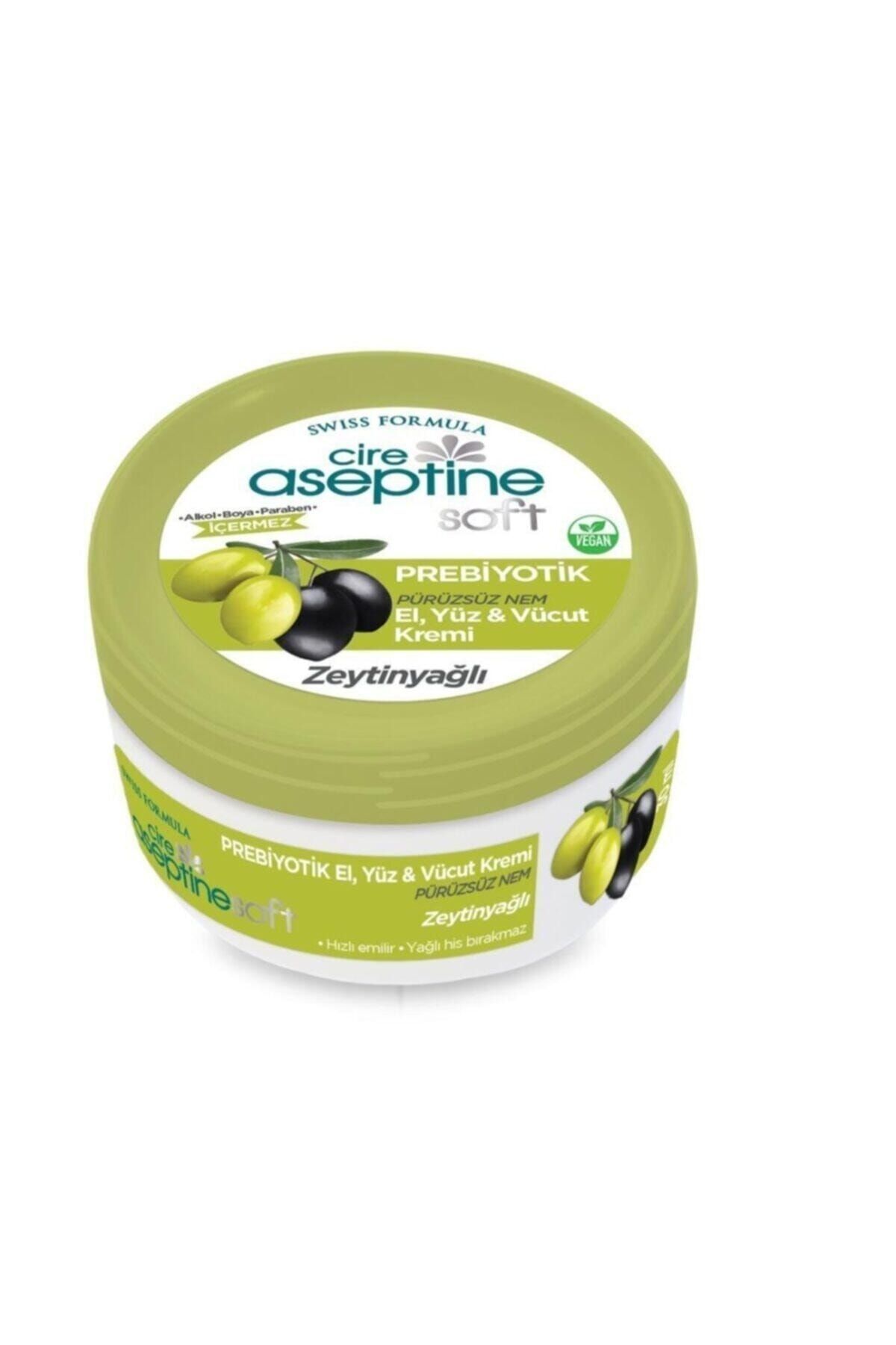 CİRE ASEPTİNE SOFT PREBİYOTİK ZEYTİNYAĞLI EL, YÜZ VE VÜCUT KREMİ 30 ML
