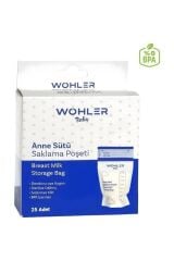 WOHLER BABY SÜT SAKLAMA POŞETİ 25Lİ