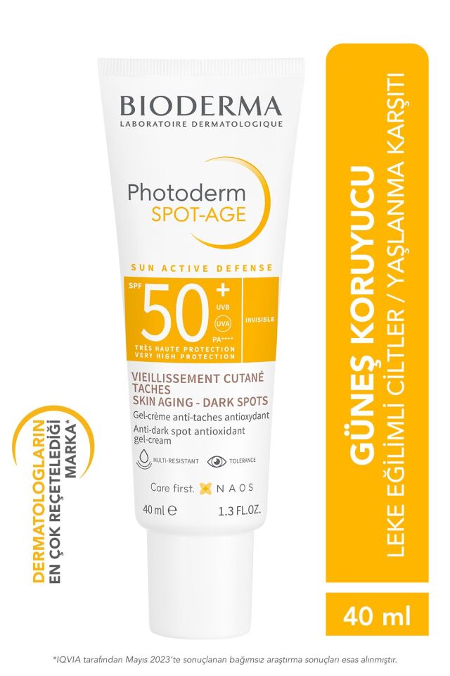 BİODERMA PHOTODERM SPOT-AGE SPF50+ 40 ML