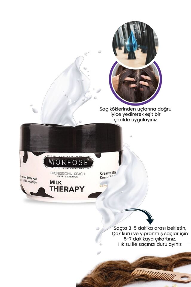 MORFOSE SAÇ MASKESİ MILK THERAPY 500 ML