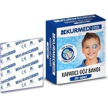 KURMED OPTİK ÇOCUK GÖZ PEDİ ERKEK 20 Lİ