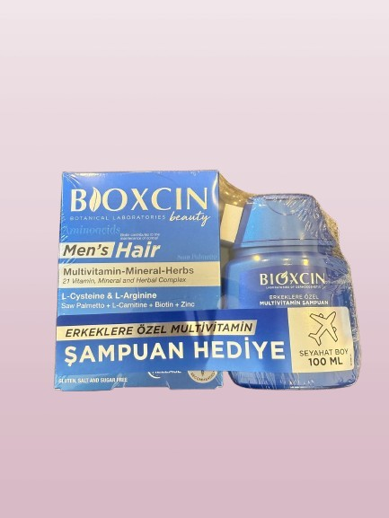 BİOXCIN MEN'S HAIR 30 TABLET+ŞAMPUAN HEDİYELİ