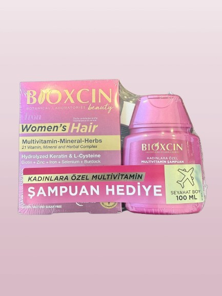 BİOXCIN WQMEN'S HAIR 30 TABLET+ŞAMPUAN HEDİYELİ