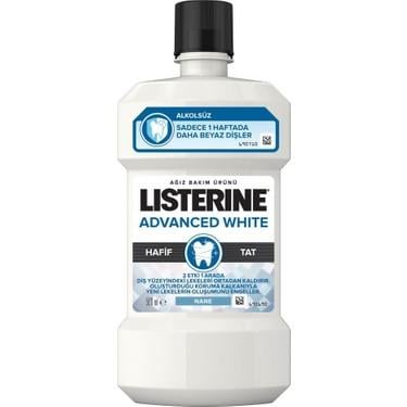 LİSTERİNE ADVANCED WHİTE HAFİF TAT 500 ML