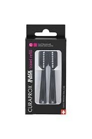 CURAPROX BLACK İS WHİTE TRAVEL FIRÇA YEDEK BAŞLIK 2Lİ