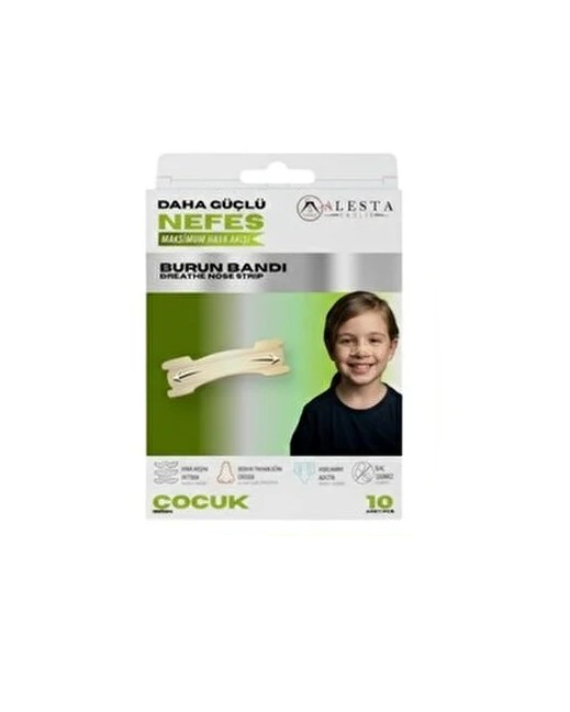 ALESTA SAĞLIK BURUN BANDI ÇOCUK 10'LU