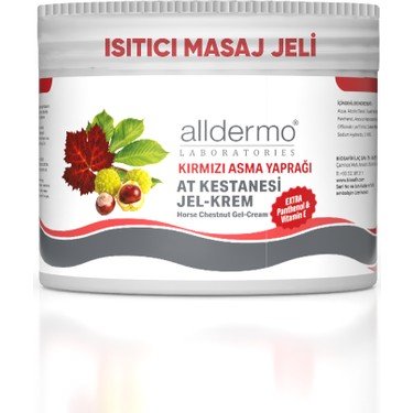 ALLDERMO AT KESTANESİ ISITICI JEL KREM 250 ML