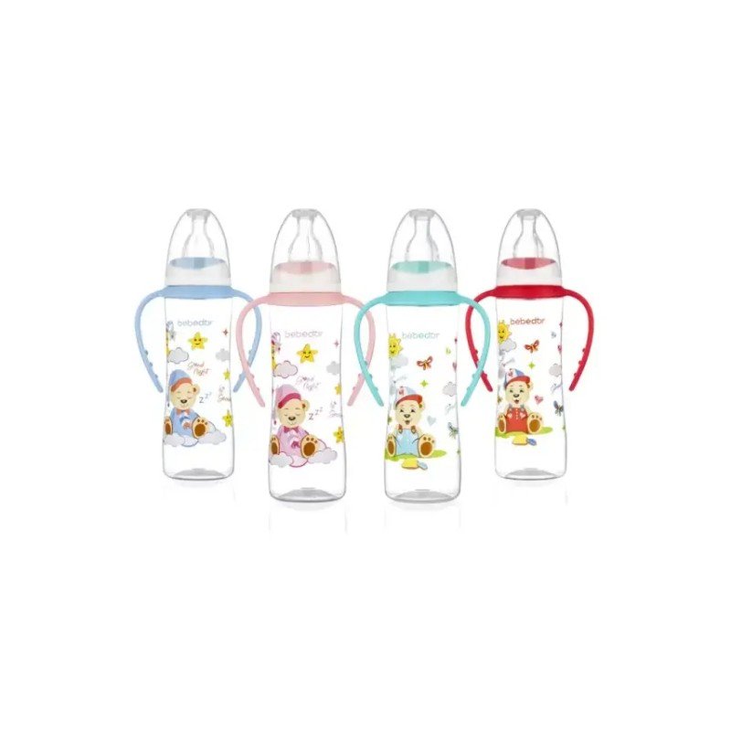 BEBEDOR BİBERON DESENLİ PP KULPLU 250 ML 77302